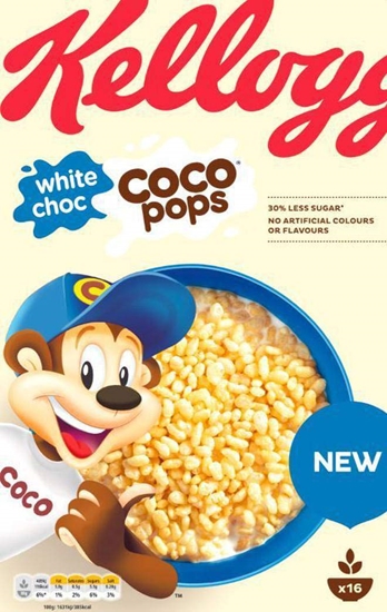 Picture of KELLOGGS COCO POPS WHITE 350GR